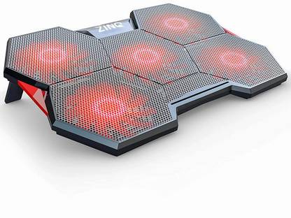 zinq SN 01 5 Fan Ergonomic Cooling Pad with Adjustable Height