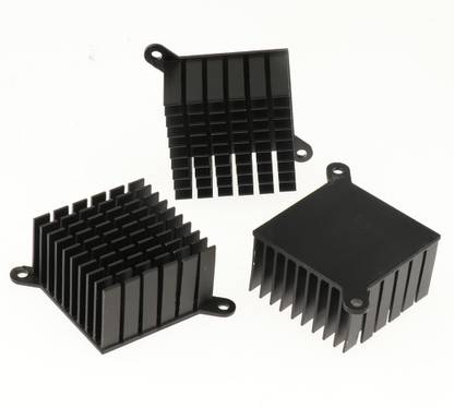 Lyla 38x38x23mm Aluminum Heat Sink Heatsink Cooler Fin, LED Amplifier Transistor Cooling Pad