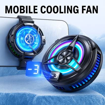 WRADER Gaming Phone Cooler for Mobiles, Long Gaming, Filming Session Mobile Radiator  Gaming Accessory Kit