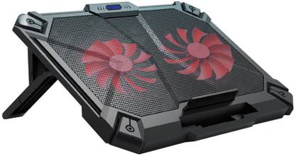 Cosmic Byte Comet Laptop Cooling Pad 2 Fan Ergonomic Cooling Pad with Adjustable Height