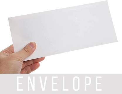 DKPRINT DK PRINT PALIN WHIE ENVELOPE PACK OF 100 0 mm ENVELOPE