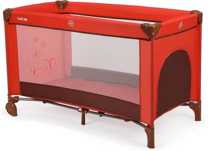 LuvLap Sunshine Baby Playpen Playard / Folding Baby Bed Cum Cot / Convertible Crib Bassinet