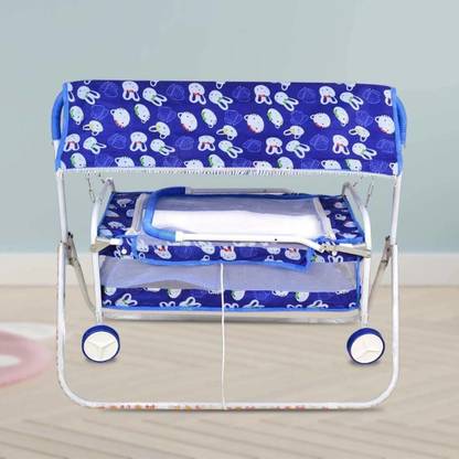SWING N FLY Baby Cradle Mosquito Net Jhula Palna Stroller Infant & Toddler Beds Bassinet