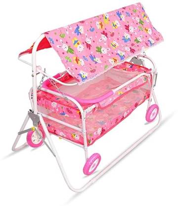 CHUNKY'S TRENDING Cradle, Mosquito Net, Jhula, Palna Stroller Infant & Toddler Beds Bassinet