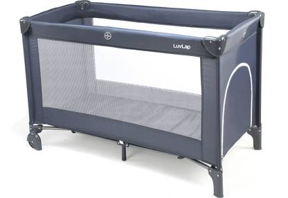 LuvLap Sunshine Baby Playpen Playard / Folding Baby Bed Cum Cot / Convertible Crib, Bassinet