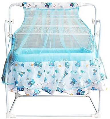 Bloom NEW BORN BABY PALNA /JHULA/SWING/STROLLER /SWING/CRADLE Bassinet