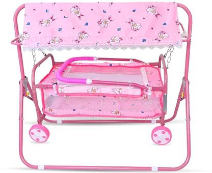 Rudra creations Comfortable Multi-Use Baby Cradle, Baggi/Palna for Baby Bassinet Stroller