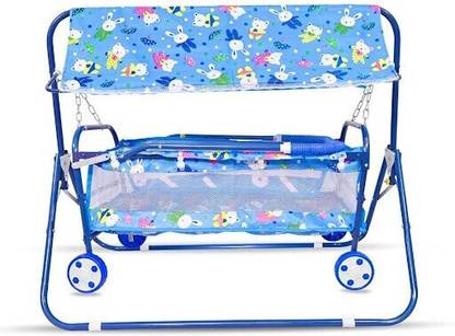 CHUNKY'S Baby Cradle with Canopy Bassinet