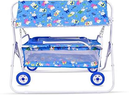 CHUNKY'S TRENDING Cradle, Mosquito Net, Jhula, Palna Stroller Infant & Toddler Beds Bassinet