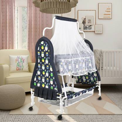 vyana sales Cradle for kids cradle for baby boy and girl Cradle With Swing & Mosquito Net