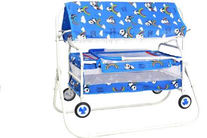 SWINGISH Cradle for new born baby | Swing Jhula for baby | kids cradle with mosquito net Cot