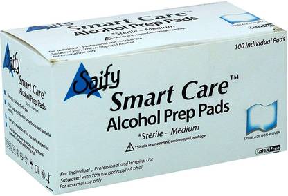 Smart Care Two-Ply Folded Sterile Medium Pads - Ultra-Absorbent Wound Care Dressing