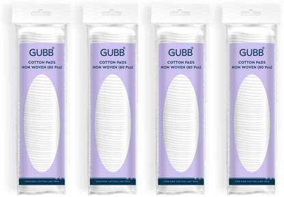 GUBB Round Cotton Pads For Face & Eyes Non Woven Makeup Remover Pads