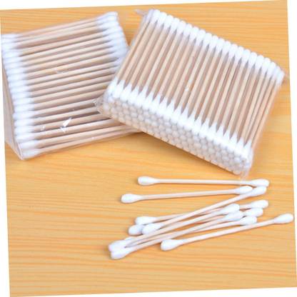 magslore Pure Cotton Ear Buds Swabs Ear Cleaning Picks 2 Pkt