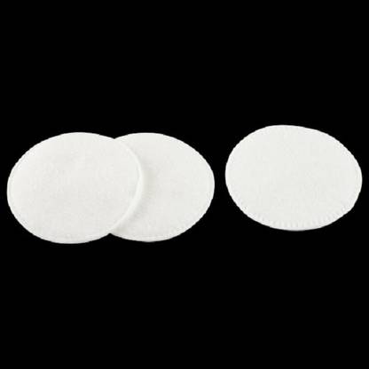 Glamezone Organic Cotton Pad for Makeup Remover & Face Cleansing, (50 Pieces)