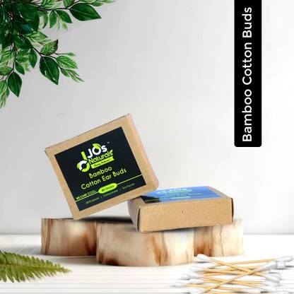 JO's NATURALS Bamboo Ear Buds(80 sticks)