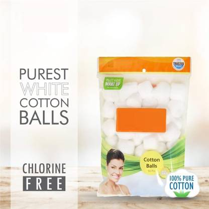 Elecsera Cotton Ball Multicolour, For medical uses, like cleaning of wounds, Facial