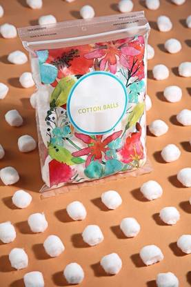Glamezone GM White Cotton Balls for Face Cleaning, and Make-Up 1 Pack
