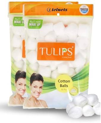 ITELNETS White Cotton Balls (2 x 50S)