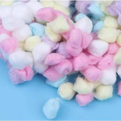 D DESIGN Cotton Balls For Skin Cleaning/Makeup and Nail Polish Remov 100% Pure Soft