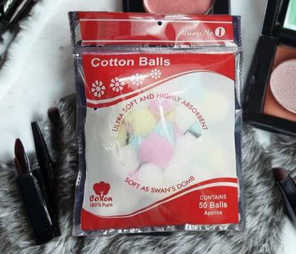 Glamezone GM 46Multi-Purpose Balls Made from 100% Natural Cotton, Soft and Absorbent
