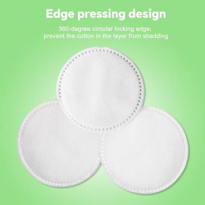 Trutip 50pc Round Facial Cotton pad 100% Pure Cotton.Apply & Removing Makeup f3