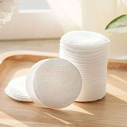 Trutip 50pc Round Facial Cotton pad 100% Pure Cotton.Apply & Removing Makeup f2
