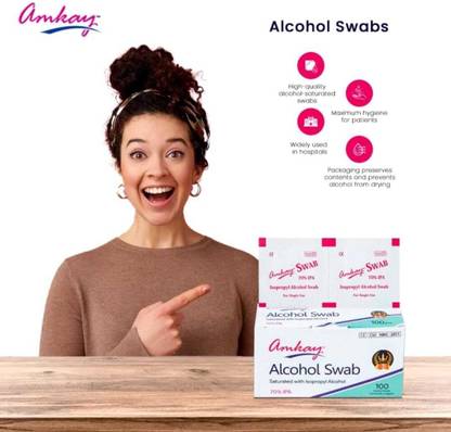 AMKAY Antiseptic Prep Wipes Pads