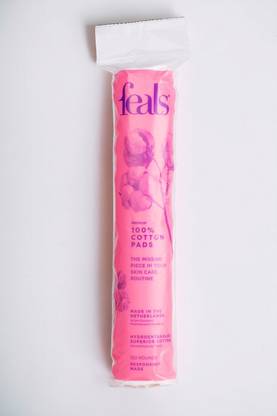 FEALS Cotton Pads for Makeup Removal - Lint Free & Absorbent Pack of 1