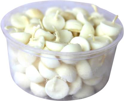 Thanish Enterprises Pure Cow Ghee Diya and Batti with Camphor Cotton Wick for Puja Cotton Wick