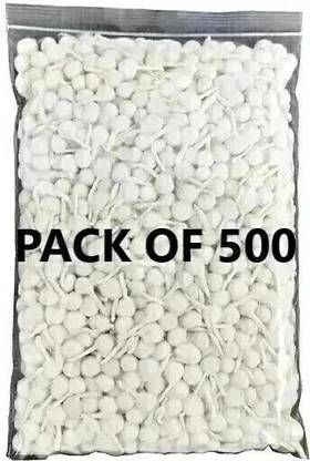 EVEREST INTERNATIONAL hand made diya batti (pack of 500 pcs) Cotton Wick