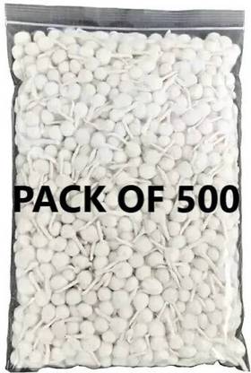 श्याम चरण Cotton Round Wicks for Diya Batti/ Phool Batti / Puja Baati 500 pieces कॉटन विक