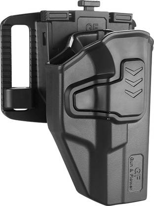 GunAlly Tactical GUN & FLOWER Holster with Quick Belt Loop for Glock 17, 22 and 31 Pistol/Gun Cover L