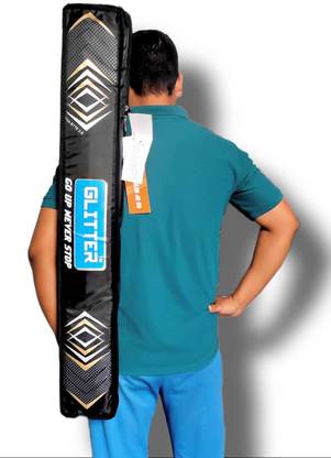 Glitter Gega Bite 2.0 Full Padded Zipper Closer Lite Weight with Adjustable Belt Bat Cover Free Size