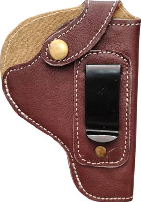 SandhuGunHouse Inner Cover For .32 Bore Revolver ( IOF & Webley etc. Compact size Revolver ) Racquet Carry Case/Cover Free Size