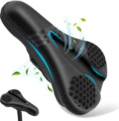 MAYCREATE Bicycle Soft Foam Saddle Seat Cover Thick Padding Comfort Gel Cushion Waterproof Bicycle Seat Cover Free Size