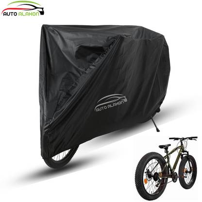 AUTO ALAXON Universal Waterproof Cycle Cover / Bicycle Cover for Ghost Bikes - Black Bicycle Cover Free Size