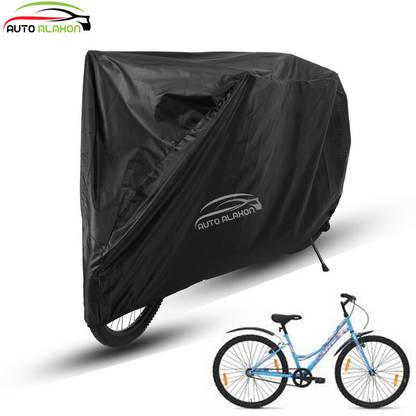 AUTO ALAXON Universal Waterproof Cycle Cover / Bicycle Cover for Roulik Bicycles - Black Bicycle Cover Free Size