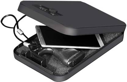 SandhuGunHouse Locker Box with Pin Access Safe Weapon & Documents for Home, Office, Travel, Car Racquet Carry Case/Cover Free Size