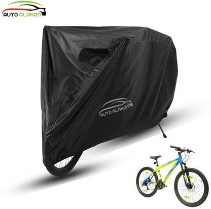 AUTO ALAXON Universal Waterproof Cycle Cover / Bicycle Cover for Cosmic Cycles - Black Bicycle Cover Free Size