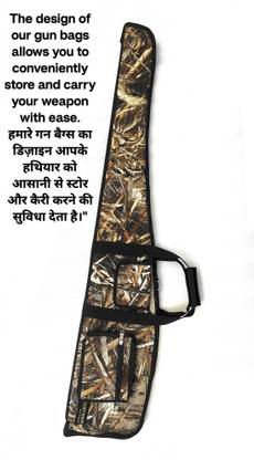 START NOW Gun Bag - Suitable For All Guns - Shotgun, Rifle, Airgun (Forest Camo) Pistol/Gun Cover Free Size