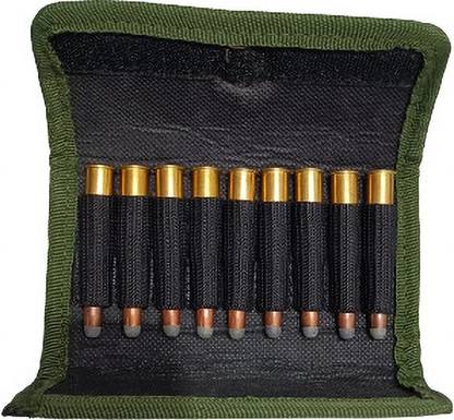 SandhuGunHouse 315 & 30.06 Rifle Cartridges Pouch Miltey Colour Racquet Carry Case/Cover Free Size