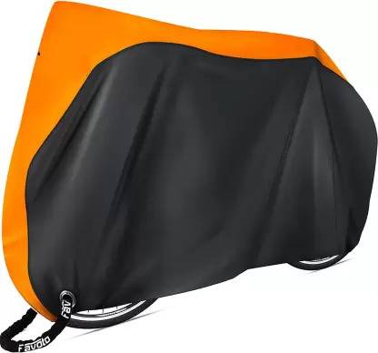 RONISH blk-orange-1.jpg_S32 Bicycle Cover Free Size