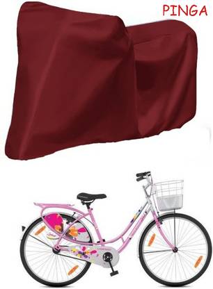 PINGA MAROON_cycle-DS-233 Bicycle Cover Free Size