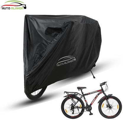 AUTO ALAXON Universal Waterproof Cycle Cover / Bicycle Cover for Mongoose Cycles - Black Bicycle Cover Free Size