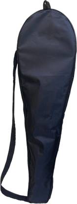 Kataar Enterprises KE Black Badminton Cover (Polyster Material)(Standard Strap) Racquet Carry Case/Cover Free Size