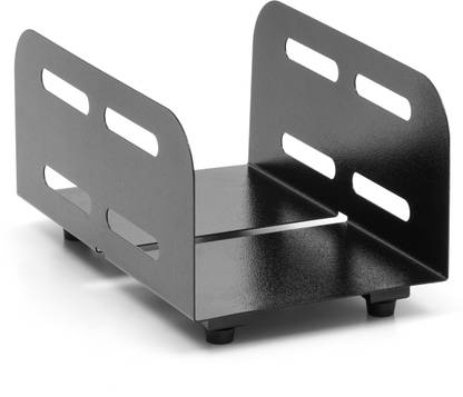 Livzing Metal CPU Stand with Height Adjustable Bush-Computer Carts & Machine Stands CPU Holder