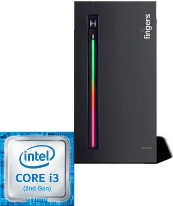 LATHOR Intel Core i3-2120 Processor/16GB RAM/500GB HDD/256GB SSD/RGB Flow C2 | KEFAT Intel® Core™ i3 (2nd Generation) [3MB Cache, 3.30 GHz] (16 GB RAM/Intel® HD 2000 Graphics/500 GB Hard Disk/256 GB SSD Capacity/Windows 11 Home (64-bit)) Mid Tower with MS Office