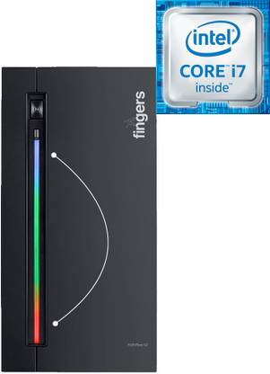 LATHOR Intel® Core™ i7 3rd Gen [16GB RAM / 1024GB SSD] Flow-C2 CPU [ZYJ] Intel® Core™ i7 3rd Gen Processor (16 GB RAM/Intel® UHD 4K Graphics/1 TB SSD Capacity/Windows 11 Pro) Gaming Tower with MS Office