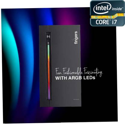 LATHOR Core™ i7 3rd Gen [16GB RAM / 1024GB SSD] Flow-C2 CPU [MLM] Intel® Core™ i7-3770 (16 GB RAM/Intel® HD 4000 Graphics/1 TB SSD Capacity/Windows 11 Pro) Gaming Tower with MS Office
